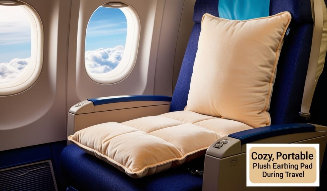 Plush Earthing Pad For Lap Travel